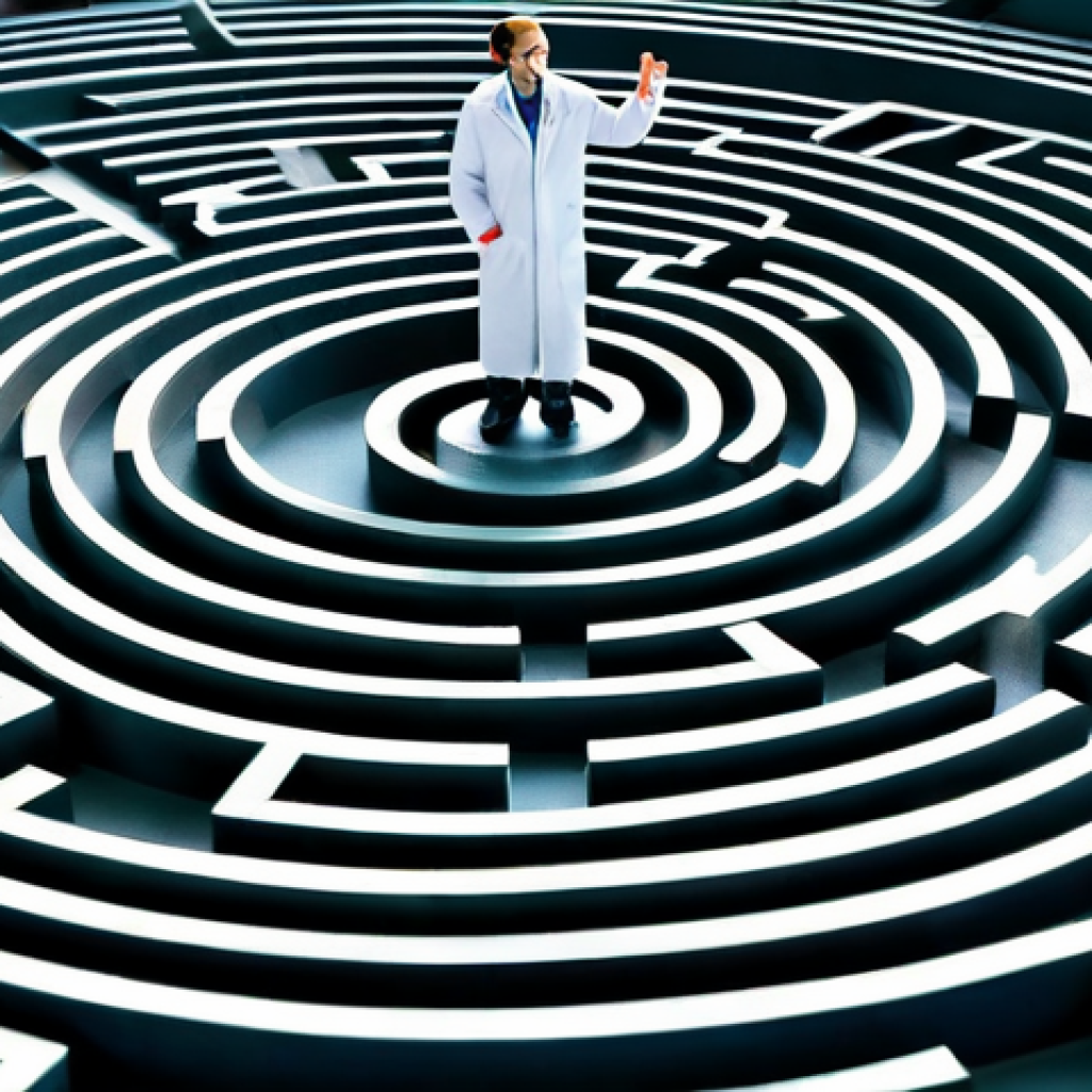 바이오 의약품 가격 정책 - Research & Development Labyrinth**

"A complex maze representing biopharmaceutical research and deve...