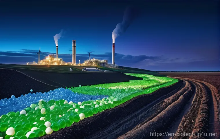 단백질 공학 - **Prompt:** A vibrant and optimistic scene depicting the impact of engineered proteins on global hea...