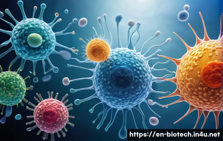단백질 복합체 - The Symphony of Life: Cellular Collaboration in Action**
"A hyper-realistic, detailed scientific ill...
